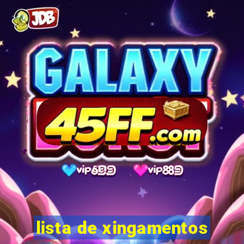 lista de xingamentos